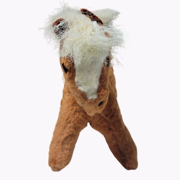 Vintage 70s Douglas Cuddle Toys Horse 9 in Plush Pride of America Stuffed Animal - Picture 3 of 8